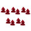 10 Unidades Capa De Para Bonecas Com Capuz Cosplay DIY 10