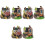 6St Resin Miniatyrhus Dekorativa Mini 5