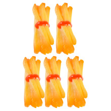 5 Unidades Falsas Batatas Fritas Brinquedo Alimento