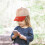 1St Beige Barn Baseballkeps I , , Justerbar Solskydd 7