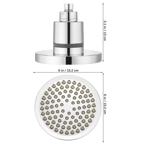 High Pressure Duschhuvud Med Filter För Hårt – 15-stegs System 2
