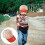 1St Beige Barn Baseballkeps I , , Justerbar Solskydd 4
