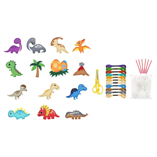 3 Conjuntos De De Dinossauros Resistentes Para Crianças