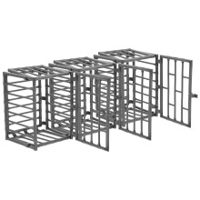 3Pcs Miniatura Decorativo Acessório Armazenamento