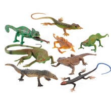 1 Conjunto Lagarto Simulado Brinquedo Educativo