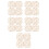 20St Beige Träfönster Dockhus Kinesisk Stil Fin Design 9