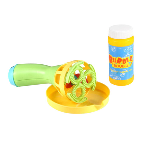 3 Stuks Kinderen Elektrische Ventilator Bubbelmachine Met Bubbelwater