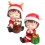 4Pcs Resin Cake Christmas Doll Decorations Assorted Decor 2