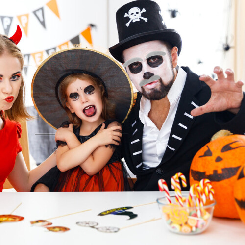 Set E Sopracciglia Per Cosplay Costume Halloween 2