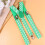 2 Feest Suspensetje Met Klavertjesprint -Patricksdag 4