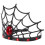 3St Halloween Hårband Spindelnät Använda Cosplay 1