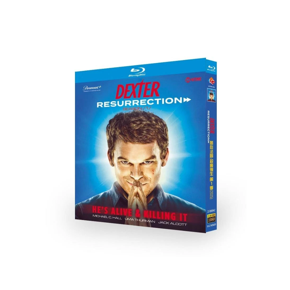 Dexter：Resurrection Season 1‎ (2025): 2-Disc English 1080P BD All Region New Box Set