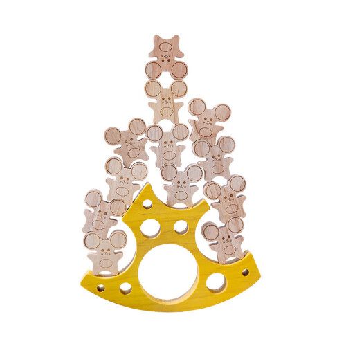 Set Legno Impilabili Topolini