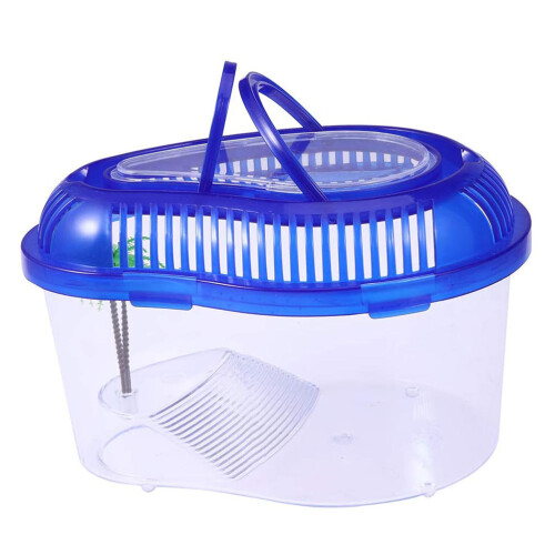 1 Caja De Plástico Para Cría De Con Plataforma