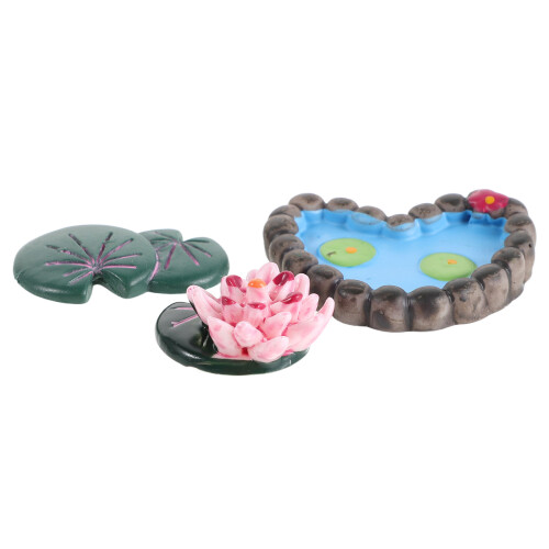 3Pcs Miniatura De Decoração Artificiais
