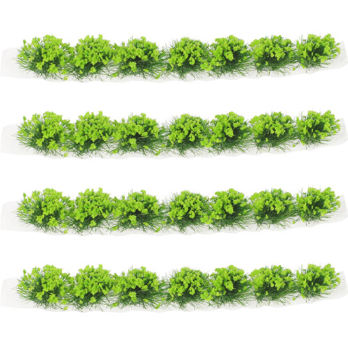 12 Simulatie Bloemcluster Grascluster Decoratieset 1