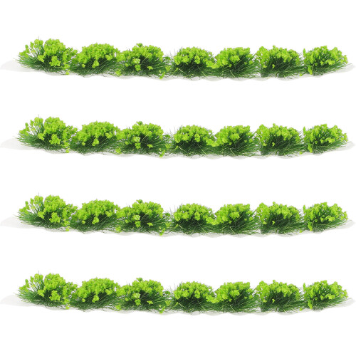 12 Simulatie Bloemcluster Grascluster Decoratieset 2