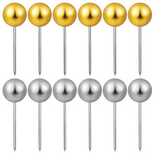200 Pcs 6 Mm Kulformade Positionsnålar För Whiteboard Tyg