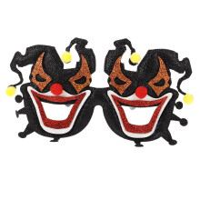 Festliga Halloween Papper Glasögon Med Dekorativa Maskeradelement