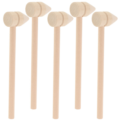 25St Trähammare Spelverktyg Ergonomisk Barnleksak Beige 2