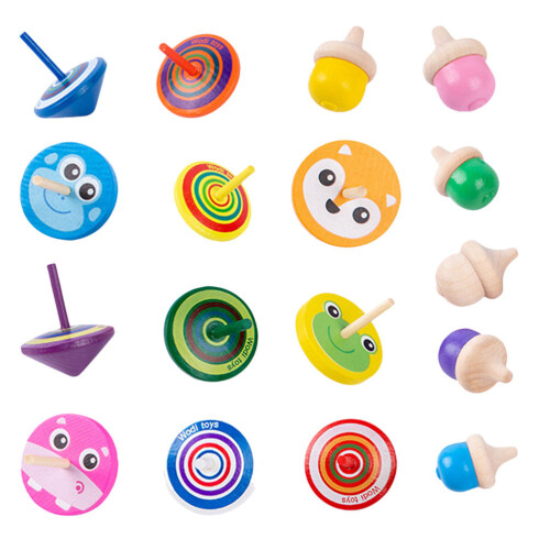 2 Sets Grappige Kinder Gyro Speelgoed Creatieve Roterende Tops 1