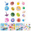 2 Sets Grappige Kinder Gyro Speelgoed Creatieve Roterende Tops 9