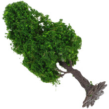 Miniatura Árbol Para De Hadas, Diorama Y Tren