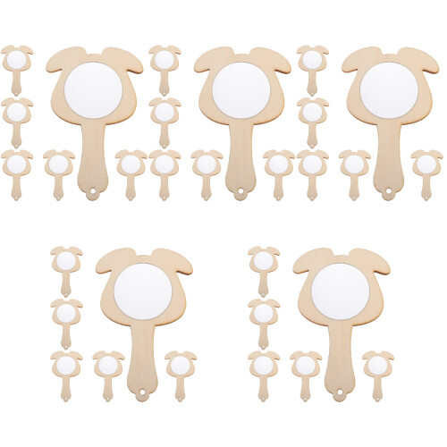 30 Stuks Mini Spiegels Voor Kinderen En Diy Projecten 2