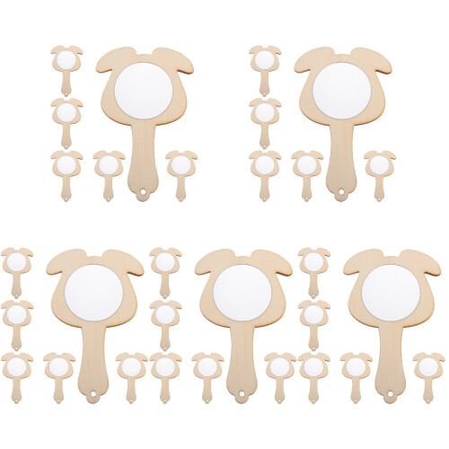 30 Stuks Mini Spiegels Voor Kinderen En Diy Projecten 1