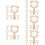 30 Stuks Mini Spiegels Voor Kinderen En Diy Projecten 10