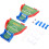 1 Set Voetbal Bordspel Mini Tafelvoetbal Interactief Speelgoed 4