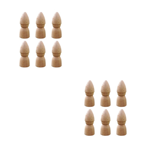 12 Stuks Onafgewerkte Voor Kinderen En DIY 1