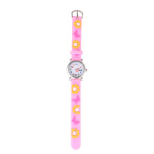 Cartoon Bloem Kids Roze Siliciumband Comfortabele Draag