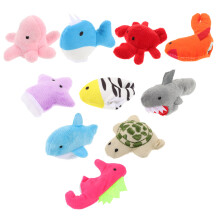 20 Stuks Vingerpoppen Van Zeedieren Set