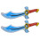 2 Pièces Épées Gonflables Thème Pirate Accessoire Pour Fête Et Cosplay 11