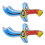 2 Pièces Épées Gonflables Thème Pirate Accessoire Pour Fête Et Cosplay 5