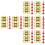 4Sets Mini Verkeersafzettingen ABS Plastic Speelgoed 8