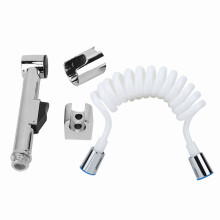 Spruzzatore bidet ad alte prestazioni per l'efficienza quotidiana, tubo flessibile a molla retrattile che offre flessibilità e praticità, ampia
