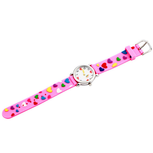 1 3D Cartoon Band Polsuur Roze