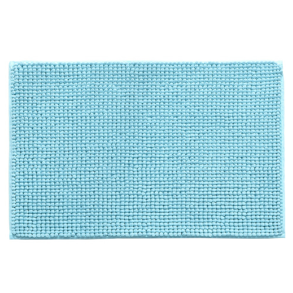 Machine Washable Doormat Featuring Chenille Fabric Plush Non Slip Entryway Rug Extra Absorbent Indoor Carpet for Bathrooms Bedrooms Living Rooms