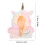 Bear Kleding Gewatteerde Pop Verkleedkleding Hoodie 3