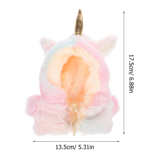 Bear Kleding Gewatteerde Pop Verkleedkleding Hoodie 2