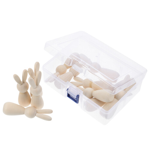 2 Sets Knutselset Konijn En Onafgewerkte Kinderen 1