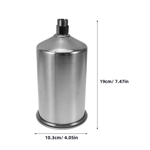 Aluminiumfarbe Sprühflasche 1000ml Mit Und Außengewinde 1