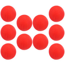 50 Unidades Bolas De Espuma Rojas Para Trucos Y