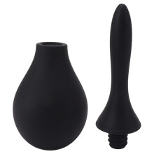 Pompa per clistere anale per la cura personale, siringa auricolare in silicone per irrigazione rettale per la pulizia e la disintossicazione del