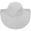 Barns Solskyddshatt Nylon Visor Ljusgrå Bred Brätte För 6