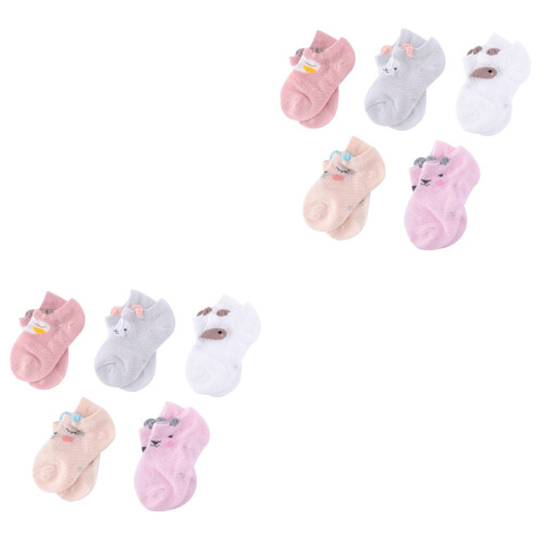 20Pares Calcetines Para Bebé Transpirables Con 2
