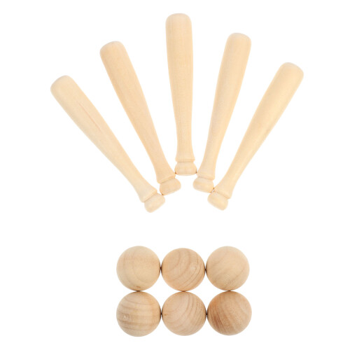 30 Stuks Mini Onafgewerkte Baseballs Met 30