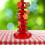 4Pièces Support Lollipops Rouge Stable En PP Pour Buffet 6